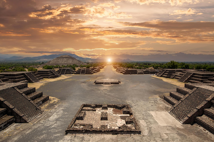 Pirâmides de Teotihuacan, no México - Peregrina Turismo