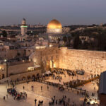 Jerusalém, a cidade velha de Israel - Muro das lamentações e a Cúpula da rocha