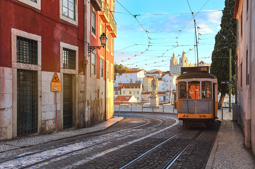 Centro da cidade de Lisboa - Portugal - Peregrina Brasil Turismo