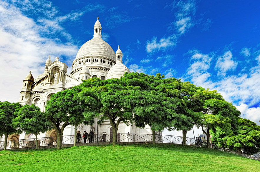 Catedral de Sacre Coeur em Montmartre, Paris, França - Peregrina Brasil Turismo